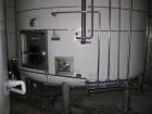 Used Tank, Price-Schonstrom, 16,500  gallon, stainless steel. 12' diameter x 20' high, dished heads, internal rated 20 psi @ 100 deg F, dimple jacket rated 50 psi @ 100 deg F.  Insulated with plastic...