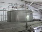 Used 6000 gallon SS Single Shell Dome Top & Bottom Vertical Tank; 112