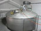 Used 6000 gallon SS Single Shell Dome Top & Bottom Vertical Tank; 112