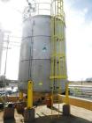 Used Approx. 15,000 Gallon Stainless Steel Storage Tank. Approx. 11' 6