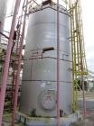 Used Alonso & Carus Iron Works 19,800 Gallon Stainless Steel Storage Tank. 12' Diameter x 23' Straight Side. Flat Bottom & Dish Top.