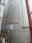 Used Peluzzo Iron Works 19,450 Gallon 316L Stainless Steel Vertical Storage Tank. 12' Diameter x 23' Straight Side. Flat Bottom and Dish Top.