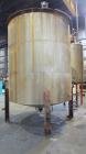 Used Tank, 5000 Gallon, 316 Stainless Steel, Vertical. Approximate 108