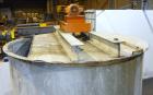 Used Tank, 5000 Gallon, 316 Stainless Steel, Vertical. Approximate 108