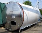 Used Dairy Tank, 6,000 Gallon, stainless steel, 8' diameter x 16' long, horizontal, dished heads, insulated.