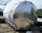 Used Dairy Tank, 6,000 Gallon, stainless steel, 8' diameter x 16' long, horizontal, dished heads, insulated.