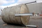 Used BMT Brown Minneapolis Tank, 7,500 Gallons, 304 Stainless Steel, Approximate 142