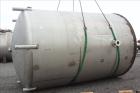 Used G.A. Wright & Sons Tank, 8116 U.S Gallons (6759 Imperial Gallons), 316L Stainless Steel, Vertical. 120 diameter x 160