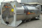 Used Sunshine Stainless Tank & Equipment Intermodal Transport Tank, 6205 Gallon, 316 Stainless Steel, IMO Type 1. Transports both hazardous and nonhazardous liquids and solids. IM101- CTC Impact Appr...