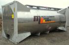 Used- Sunshine Stainless Tank & Equipment Intermodal Transport Tank, 6205 Gallon, 316 Stainless Steel, IMO Type 1. Transport...