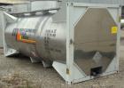 Used- Sunshine Stainless Tank & Equipment Intermodal Transport Tank, 6205 Gallon, 316 Stainless Steel, IMO Type 1. Transport...