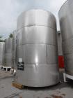 Used 7250 Gallon Stainless Steel Vertical Tank