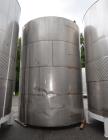 Used 7250 Gallon Stainless Steel Vertical Tank