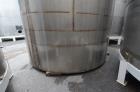 Used 7250 Gallon Stainless Steel Vertical Tank