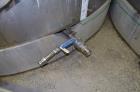 Used 7250 Gallon Stainless Steel Vertical Tank