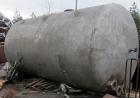Used Tank, Approximately 7,500 Gallon, 316 Stainless Steel, Horizontal. 107