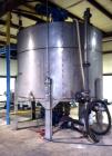 Used-Tank, 8,000 Gallon, Stainless steel, 11' diameter x 11' 5