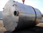 Used Tank, 18,000 Gallon, 316 Stainless Steel, Vertical.