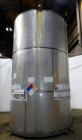 Used Tank, 9,000 Gallon, 304 Stainless Steel, Vertical. Approximate 120