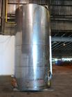 Used Tank, Approximate 6000 Gallon, 304 Stainless Steel, Vertical. Approximate 96