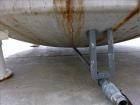 Used Tank, Approximate 6,500 Gallon, 304 Stainless Steel, Vertical.