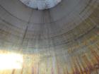 Used Tank, Approximate 6,500 Gallon, 304 Stainless Steel, Vertical.