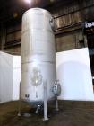 Used 6,000 Gallon Vertical Stainless Steel Tank