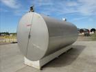 Used Tank, 6000 Gallon, 304 Stainless Steel, Horizontal.