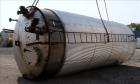 Used Insulated Tank, Approximate 10,000 Gallon, 304 Stainless Steel, Vertical.