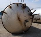 Used Insulated Tank, Approximate 10,000 Gallon, 304 Stainless Steel, Vertical.