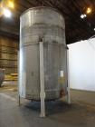 Used Tank, 5,500 Gallon, 304 Stainless Steel, Vertical.
