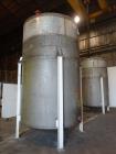 Used Tank, 5,500 Gallon, 304 Stainless Steel, Vertical