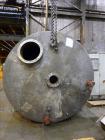 Used Tank, Approximate 5,900 Gallon, 304 Stainless Steel, Vertical