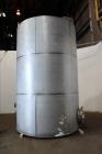 Used Tank, Approximate 8,000 Gallon, 304 Stainless Steel, Vertical.