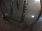 Used Storage Tank, Approximate 8,400 Gallon, 304 Stainless Steel, Vertical.