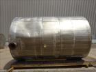 Used Tank, Approximate 6,000 Gallon, 304 Stainless steel, Vertical