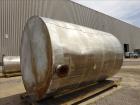 Used Tank, Approximate 6,000 Gallon, 304 Stainless steel, Vertical