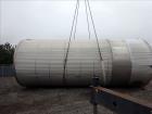 Used Tank, Approximately 25,000 Gallon, 304 Stainless Steel, Vertical.