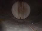 Used Tank, Approximately 12,000 Gallon, 304 Stainless Steel, Vertical.