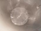 Used Tank, 17,000 Gallon, Stainless Steel, Vertical. Approximate 12' diameter x 20' straight side. Includes cone top with slight sloped bottom to 3