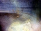 Used Tank, Approximate 7,000 Gallon, 304 Stainless Steel, Vertical. Approximate