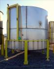 Used Mix Tank, Approximate 5,000 Gallon, Stainless Steel, Vertical.