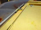 Used Mix Tank, Approximate 5,000 Gallon, Stainless Steel, Vertical.