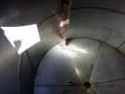 Used Mix Tank, Approximate 5,000 Gallon, Stainless Steel, Vertical.