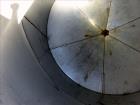 Used Mix Tank, Approximate 5,000 Gallon, Stainless Steel, Vertical.