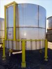 Used Mix Tank, Approximate 5,000 Gallon, Stainless Steel, Vertical.
