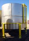 Used Mix Tank, Approximate 5,000 Gallon, Stainless Steel, Vertical.