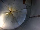 Used Mix Tank, Approximate 5,000 Gallon, Stainless Steel, Vertical.