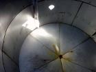 Used Mix Tank, Approximate 5,000 Gallon, Stainless Steel, Vertical.