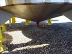 Used Mix Tank, Approximate 5,000 Gallon, Stainless Steel, Vertical.